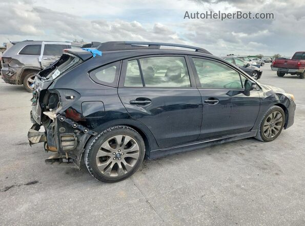 JF1GPAS60G8258392 2016 SUBARU IMPREZA Black Trasero derecho