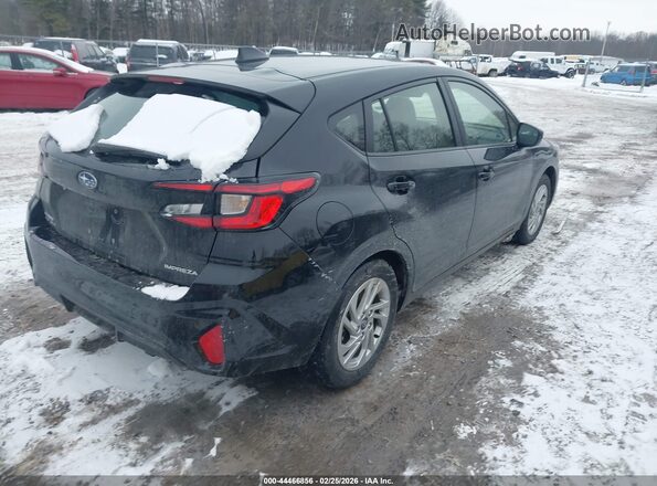 JF1GUABC3S8282743 2025 SUBARU IMPREZA Черный Задняя правая четверть