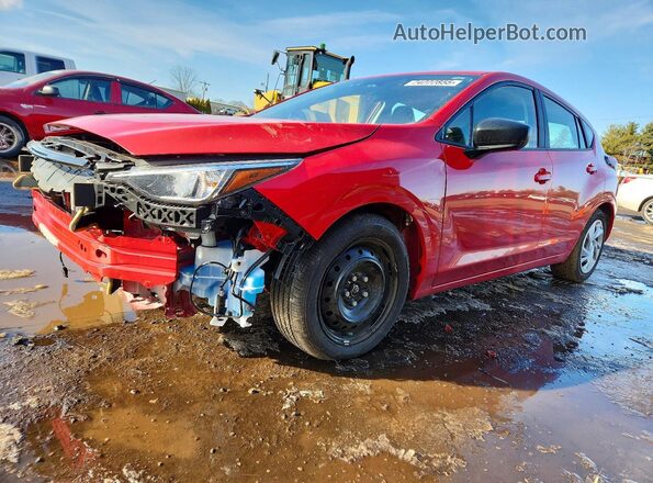 JF1GUABC7S8231892 2025 SUBARU IMPREZA Красный Передняя левая четверть
