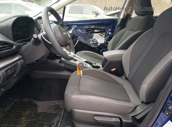 JF1GUABC9S8209005 2025 SUBARU IMPREZA Blue Widok wnętrza z przodu