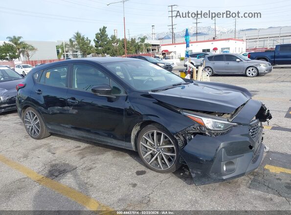 JF1GUAFC3R8363391 2024 SUBARU IMPREZA Черный Передняя правая четверть