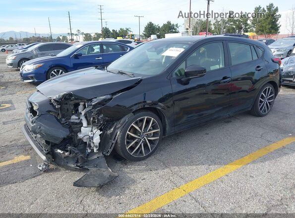 JF1GUAFC3R8363391 2024 SUBARU IMPREZA Черный Передняя левая четверть