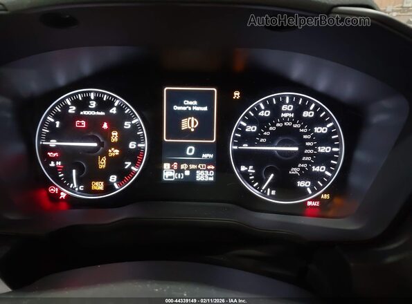 JF1GUAFC4T8200739 2026 SUBARU IMPREZA Серый Вид задних сидений