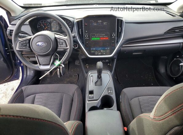 JF1GUAFC7R8330071 2024 SUBARU IMPREZA Синий Вид панели приборов