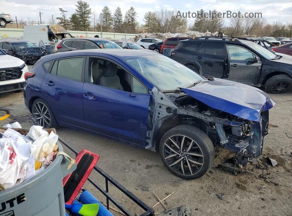 JF1GUAFC7R8330071 2024 SUBARU IMPREZA Синий Передняя правая четверть