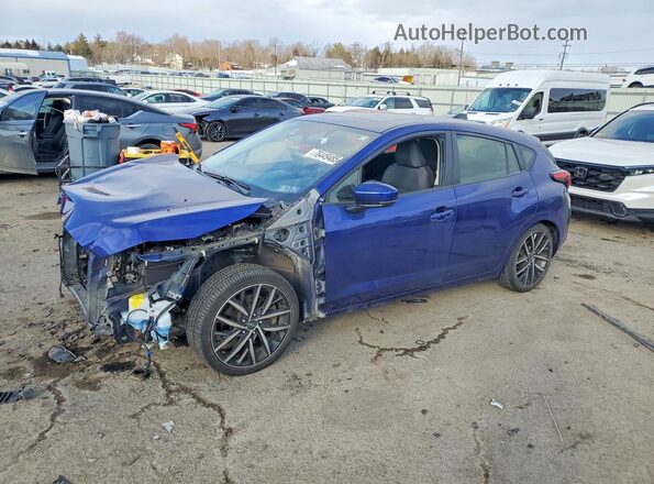 JF1GUAFC7R8330071 2024 SUBARU IMPREZA Синий Передняя левая четверть