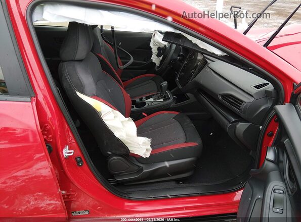 JF1GUHJC3T8203406 2026 SUBARU IMPREZA Красный Вид салона спереди