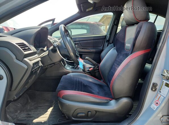JF1VA1B67K9809686 2019 SUBARU WRX Blue Widok wnętrza z przodu