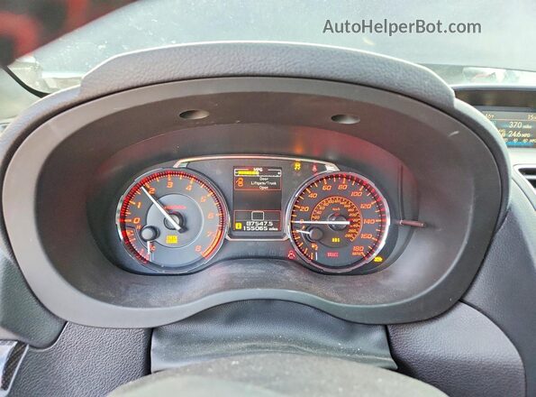 JF1VA1E67H9840814 2017 SUBARU WRX Угольный Вид задних сидений