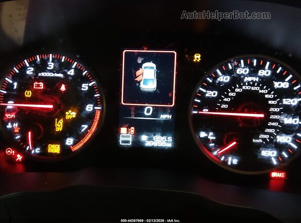 JF1VBAB64R9813167 2024 SUBARU WRX Черный Вид задних сидений