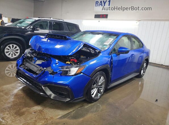 JF1VBAB64R9814920 2024 SUBARU WRX Синий Передняя левая четверть