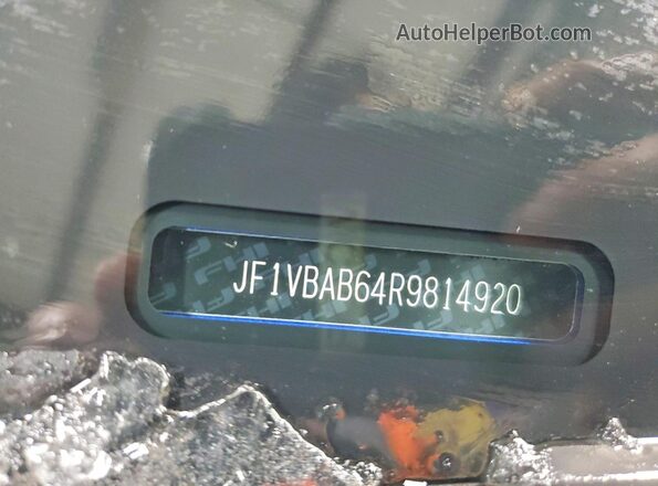 JF1VBAB64R9814920 2024 SUBARU WRX Синий Вид подкапотного пространства