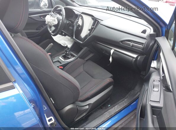 JF1VBAF63P9815127 2023 SUBARU WRX Синий Вид салона спереди