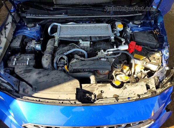 JF1VBAF66P9800007 2023 SUBARU WRX Синий Вид задней части салона