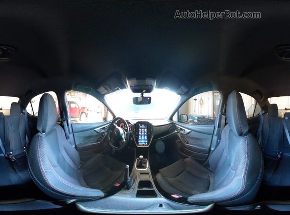 JF1VBAF66P9800007 2023 SUBARU WRX Синий Вид наклейки с VIN-кодом