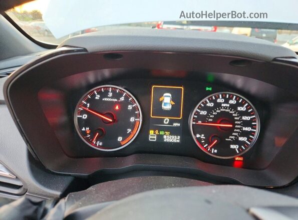 JF1VBAF69N9023366 2022 SUBARU WRX Белый Вид щитка приборов