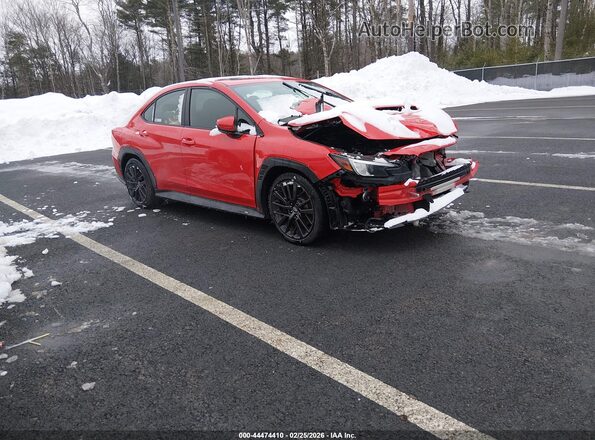JF1VBAF6XP9805145 2023 SUBARU WRX Красный Передняя правая четверть
