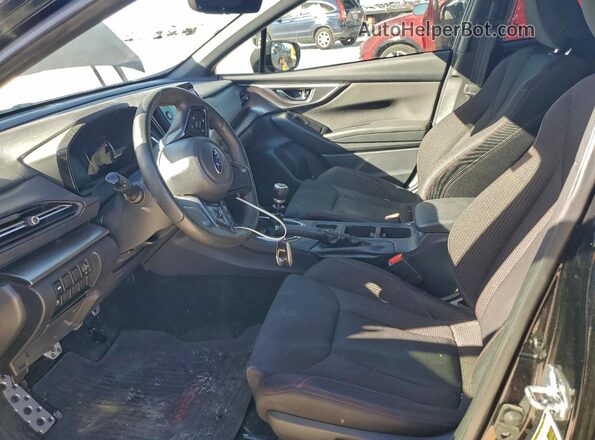 JF1VBAH63R9800692 2024 SUBARU WRX Black Widok wnętrza z przodu