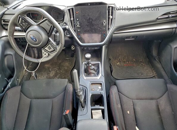 JF1VBAH63R9800692 2024 SUBARU WRX Black Widok deski rozdzielczej