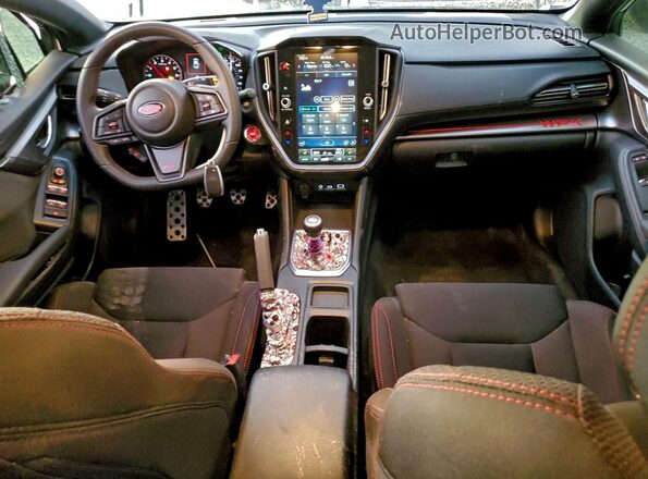 JF1VBAH64R9801883 2024 SUBARU WRX Silver Widok deski rozdzielczej