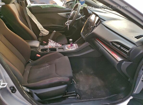 JF1VBAH64R9801883 2024 SUBARU WRX Silver Widok wnętrza z przodu