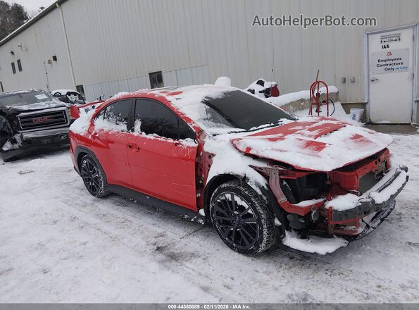 JF1VBAN63R8803022 2024 SUBARU WRX Красный Передняя правая четверть