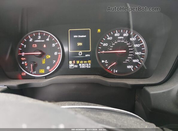 JF1VBAN63R8803022 2024 SUBARU WRX Красный Вид задних сидений