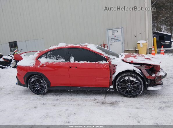 JF1VBAN63R8803022 2024 SUBARU WRX Красный Вид задней части салона