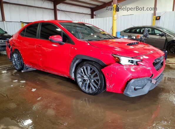JF1VBAU69N8010397 2022 SUBARU WRX Red წინა მარჯვენა