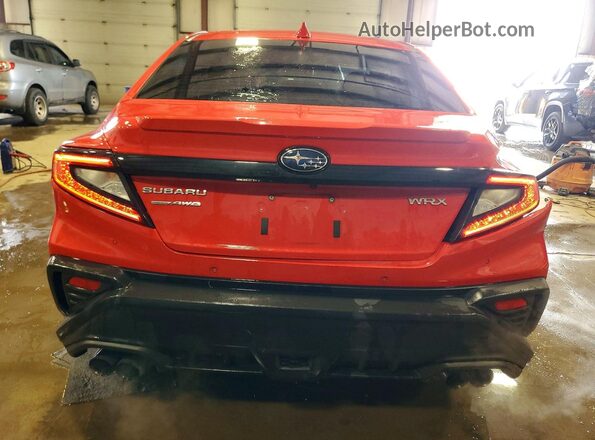 JF1VBAU69N8010397 2022 SUBARU WRX Red უკანა ხედი