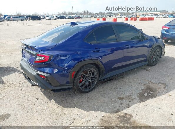 JF1VBAY6XR9819269 2024 SUBARU WRX Синий Задняя правая четверть
