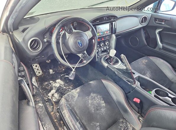 JF1ZCAC12H9603876 2017 SUBARU BRZ Белый Вид панели приборов