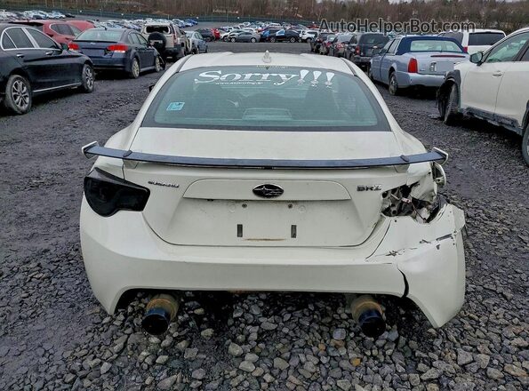 JF1ZCAC12H9603876 2017 SUBARU BRZ Белый Вид сзади