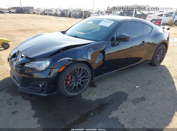 JF1ZCAC12K9601956 2019 SUBARU BRZ Черный Передняя левая четверть