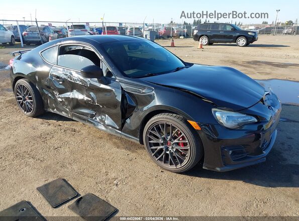 JF1ZCAC12K9601956 2019 SUBARU BRZ Черный Передняя правая четверть