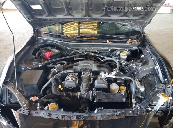 JF1ZCAC14H8603674 2017 SUBARU BRZ Черный Вид задней части салона