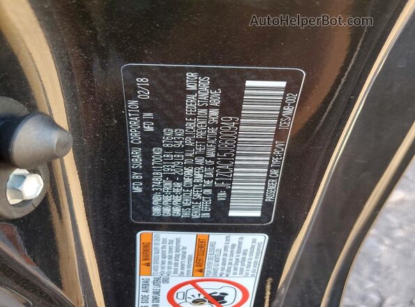 JF1ZCAC15J8600949 2018 SUBARU BRZ Черный Вид подкапотного пространства