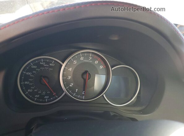 JF1ZCAC15J8600949 2018 SUBARU BRZ Черный Вид щитка приборов