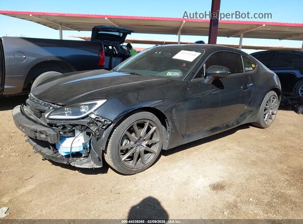 JF1ZDBB14N9704000 2022 SUBARU BRZ Black წინა მარცხენა ხედი სამი მეოთხედიდან