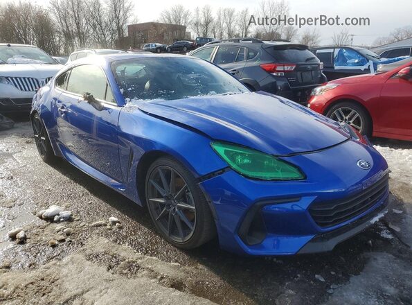 JF1ZDBE10S8700765 2025 SUBARU BRZ Синий Передняя правая четверть