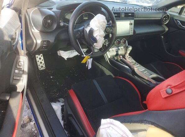 JF1ZDBE10S8700765 2025 SUBARU BRZ Синий Вид панели приборов