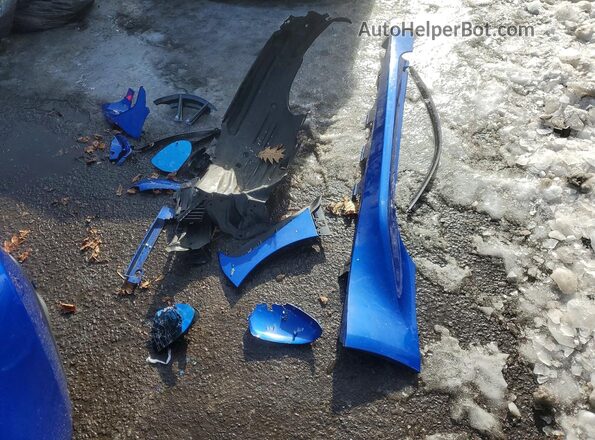 JF1ZDBE10S8700765 2025 SUBARU BRZ Синий Вид подкапотного пространства