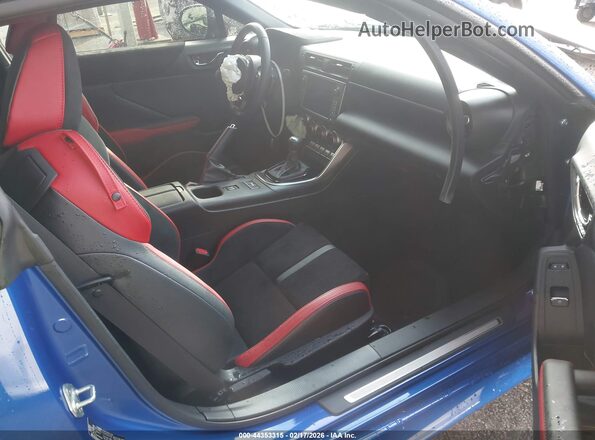 JF1ZDBE12S8700329 2025 SUBARU BRZ Синий Вид салона спереди