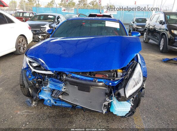 JF1ZDBE12S8700329 2025 SUBARU BRZ Синий Вид задней части салона