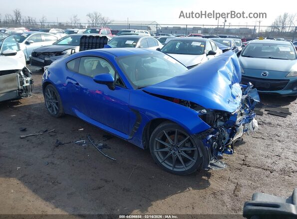 JF1ZDBE16N9701112 2022 SUBARU BRZ Синий Передняя правая четверть