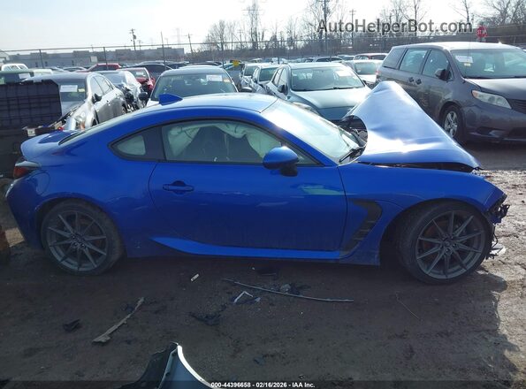 JF1ZDBE16N9701112 2022 SUBARU BRZ Синий Вид задней части салона