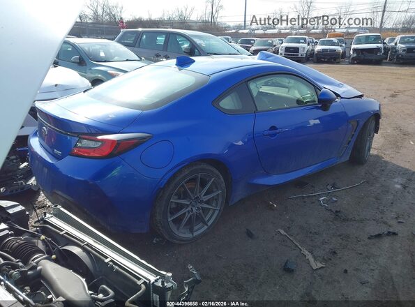 JF1ZDBE16N9701112 2022 SUBARU BRZ Синий Задняя правая четверть