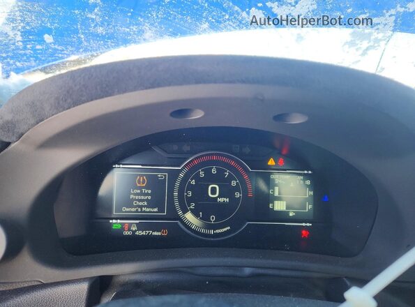 JF1ZDBE19N9701301 2022 SUBARU BRZ Синий Вид щитка приборов