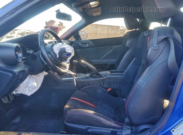 JF1ZDBE19N9702464 2022 SUBARU BRZ Синий Вид салона спереди