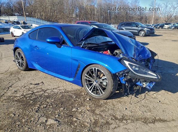 JF1ZDBE19N9702464 2022 SUBARU BRZ Синий Передняя правая четверть